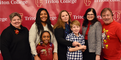 Triton College students recognized for professionalism, courage during Mercy Hospital tragedy