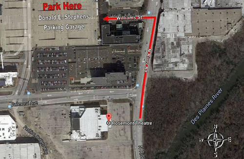 Ceremony Parking Map