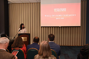Alumni Wall of Fame Induction Ceremony 2